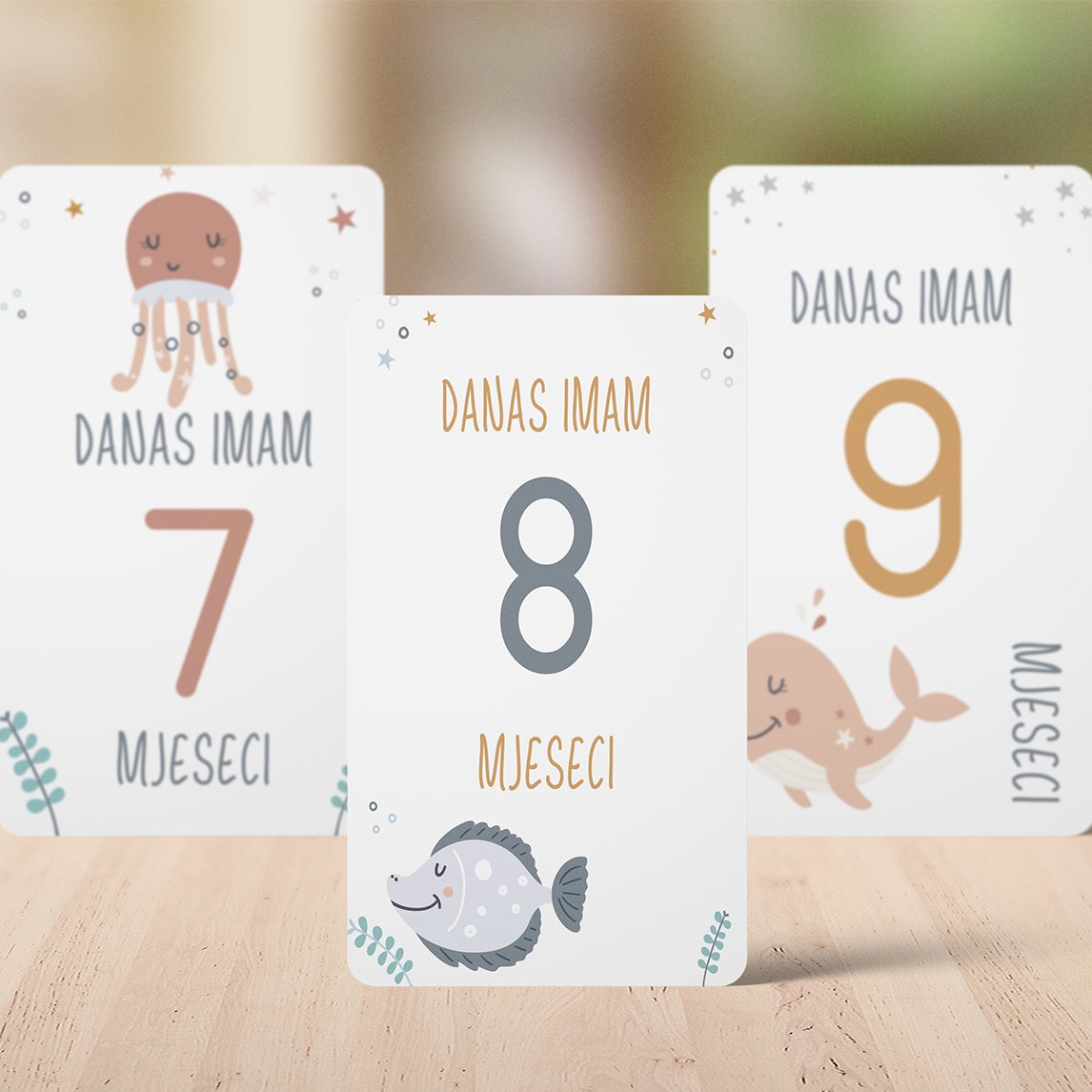 papilon design zagreb milestone kartice za bebe fotografiranje