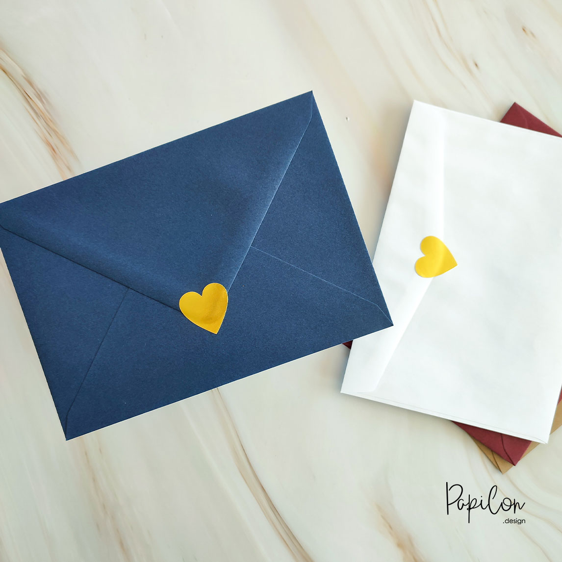 papilon design pozivnice za vjenčanje naljepnice kuverte pečat